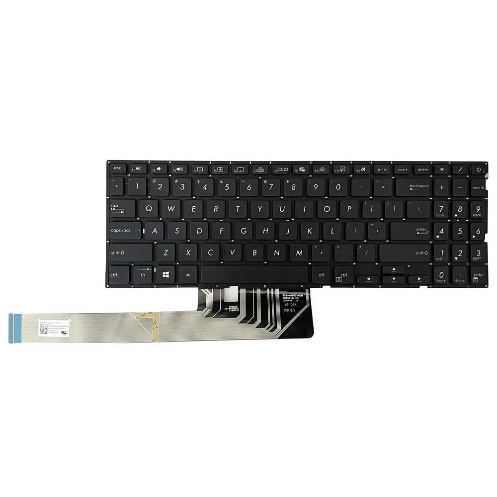 Adafruit Adafruit US Backlit Keyboard Replacement for Asus X571 series — product photo