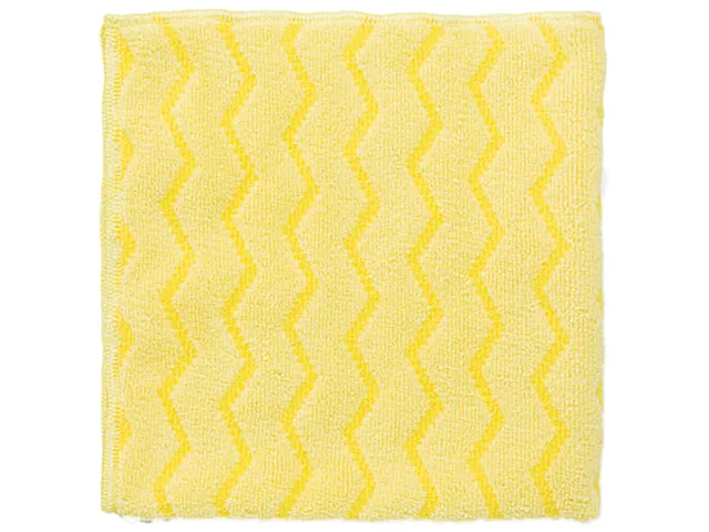 Rubbermaid Rubbermaid Q610(RCP) Microfiber Cleaning Cloths Yellow 16x16 12 Pack — product photo