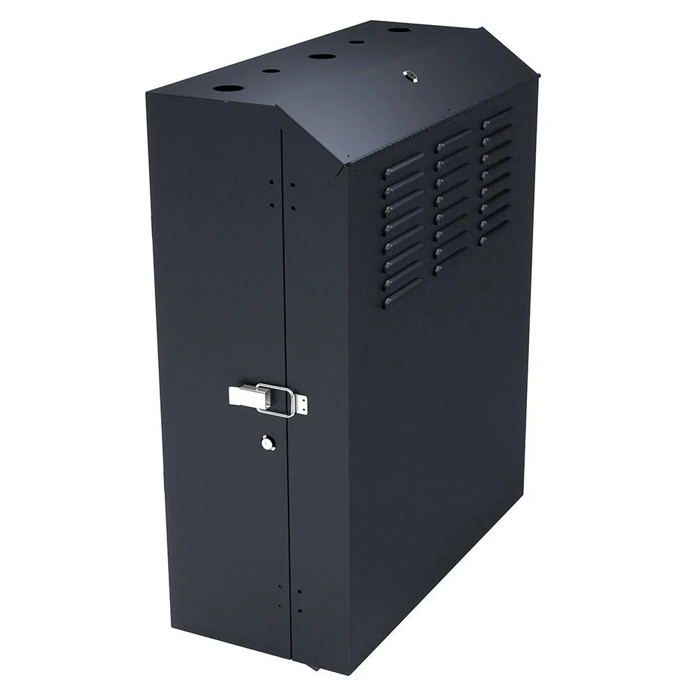 NavePoint NavePoint 6U Vertical Wall Mount Enclosure 525-600mm Depth Black RAL9005 — product photo