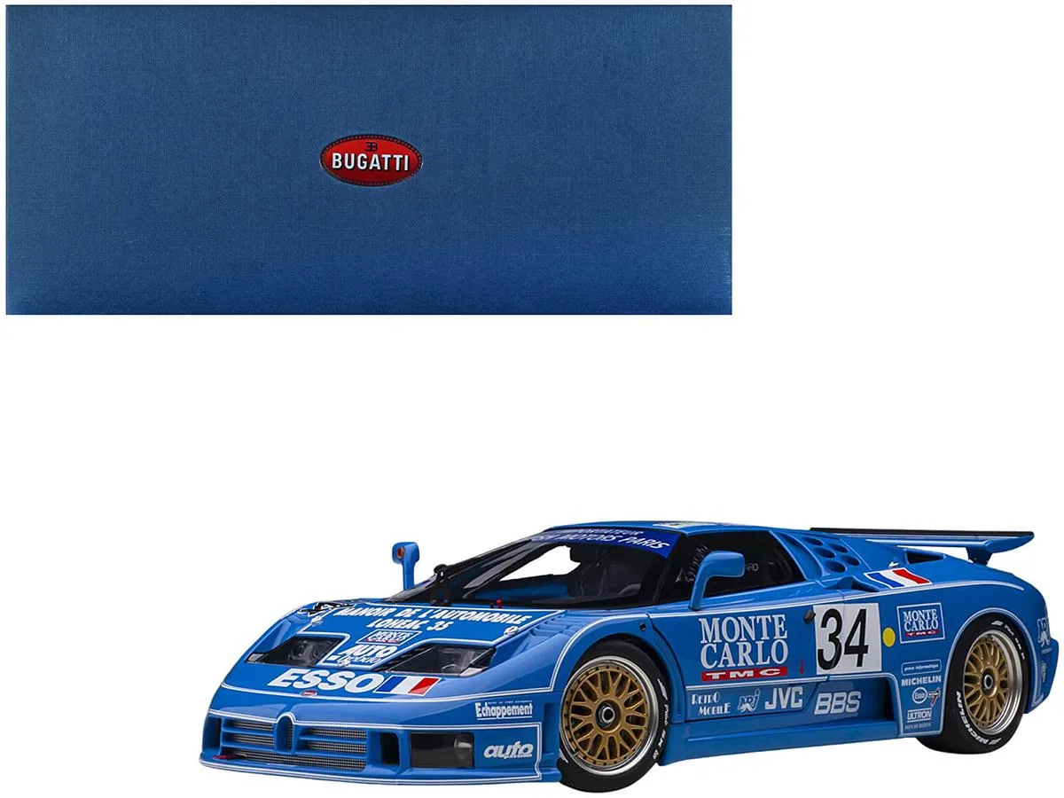 Autoart Autoart Bugatti EB110 #34 1994 Le Mans 1/18 vehicle — product photo