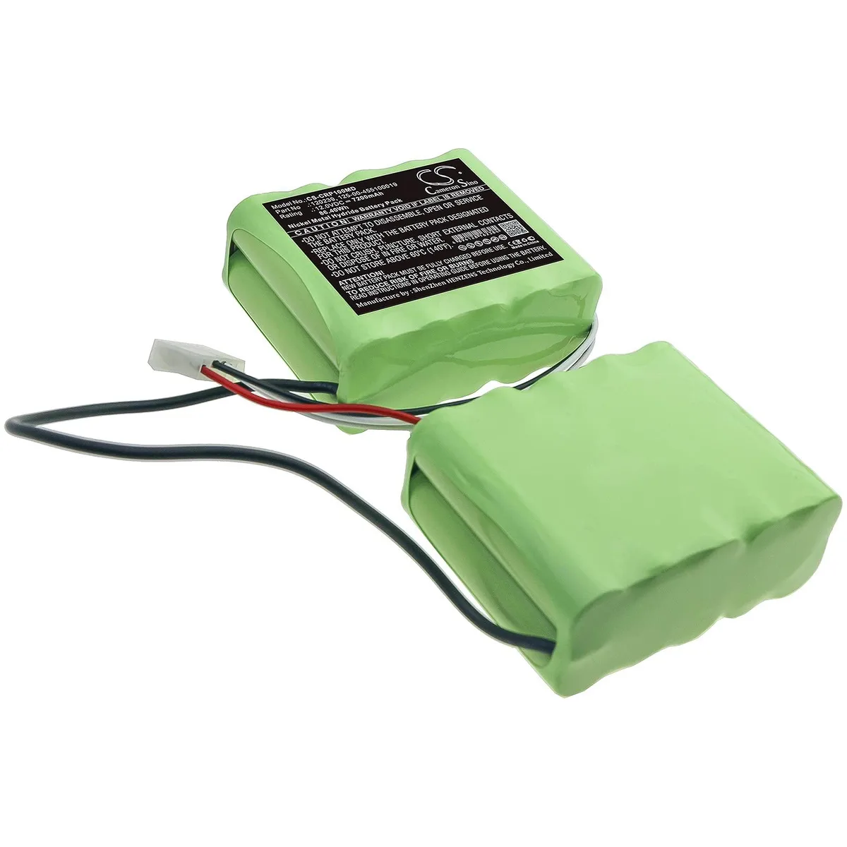  Cameron Sino Battery for Criticon Dinamap Pro 1000 7200mAh 86.40Wh — product photo