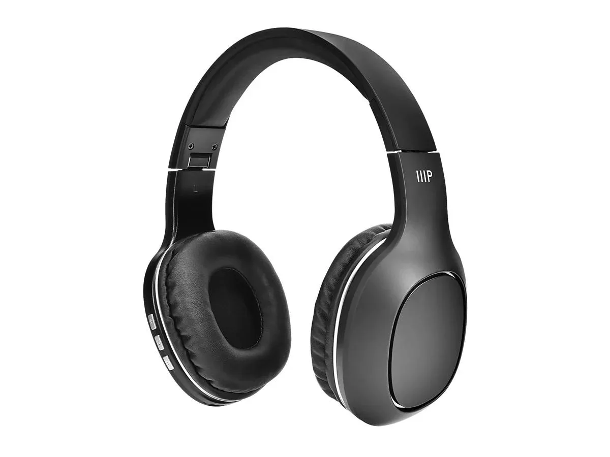Monoprice Inc. Monoprice 141840 BT-205 Bluetooth 5.0 Over Ear Headphone — product photo