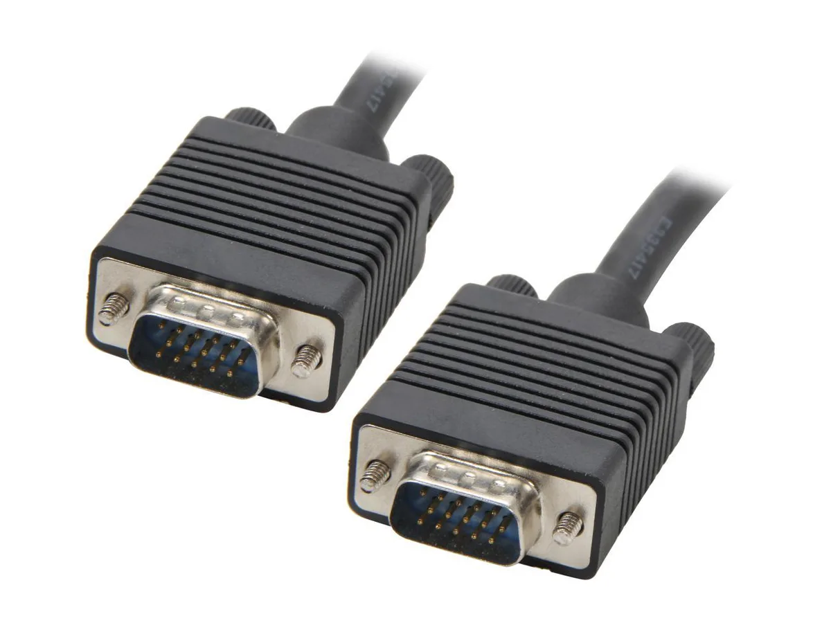 sakose sakose VGA-15 15 ft VGA male to male cable with dual ferrites — product photo