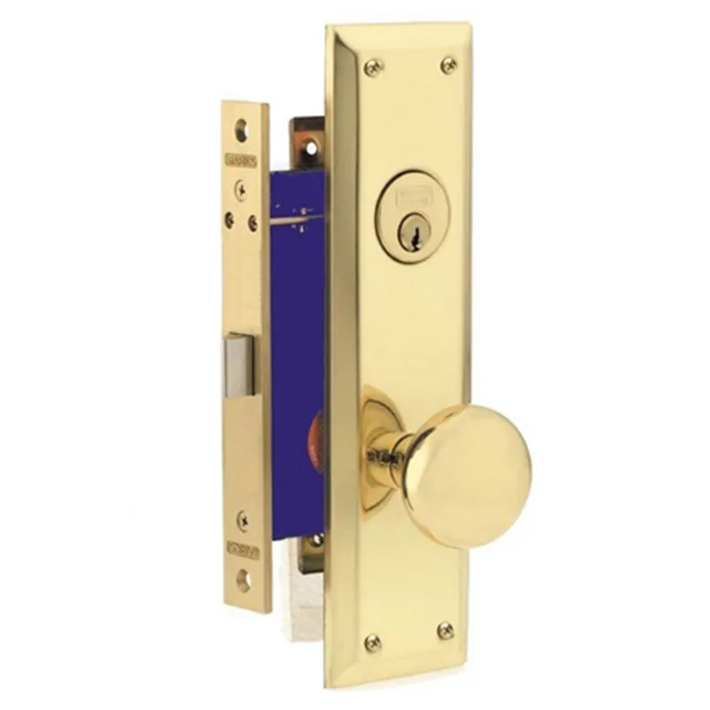 Marks USA Marks USA 91DW/3 Polished Brass Right Hand Mortise Door Lock — product photo