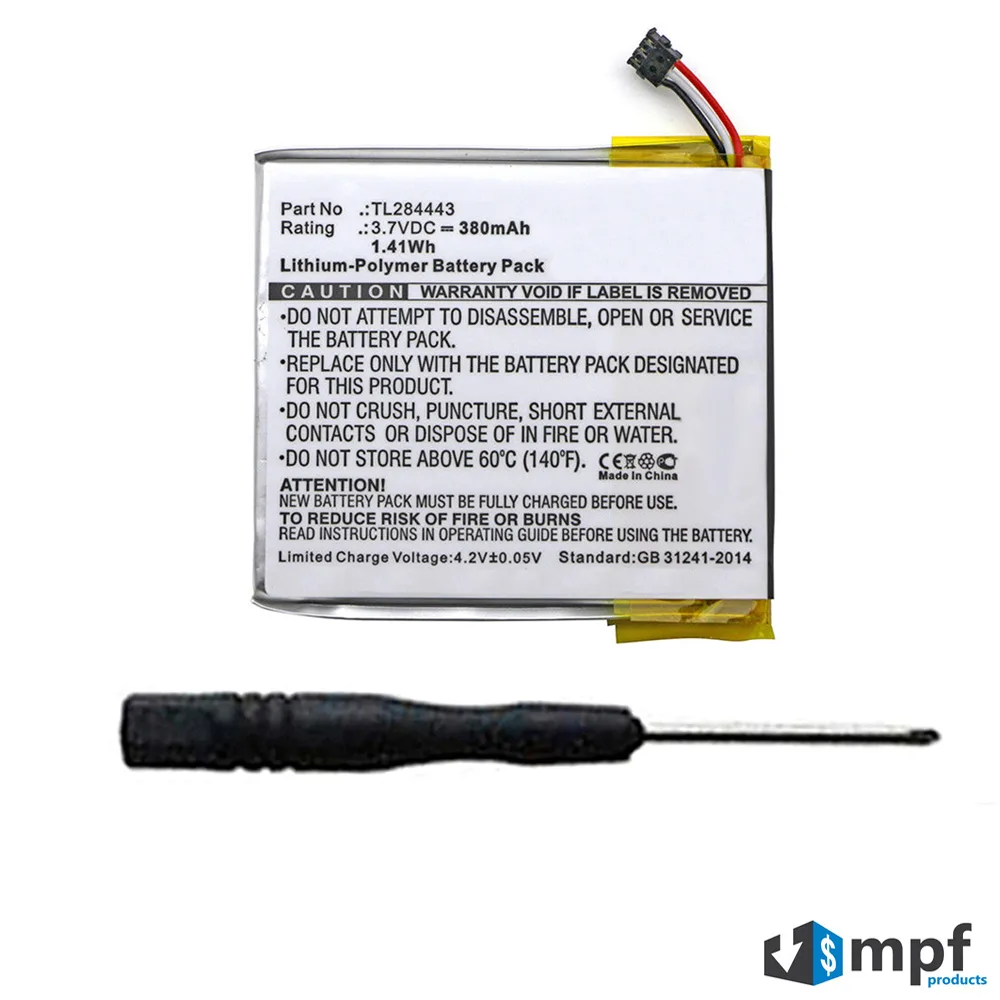 MPF Products MPF Products 380mAh TL284443 Battery Replacement for Nest Learning Thermostat Gen 2 — product photo