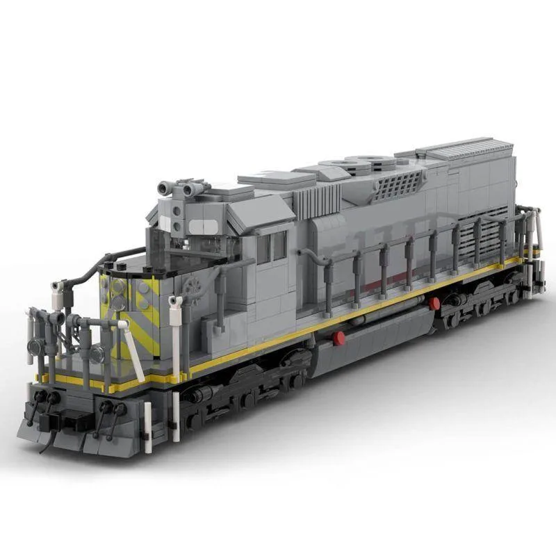 ZITIANYOUBUILD ZITIANYOUBUILD MOC-112387 Kansas City Southern SD40T-2 Train 1899 Parts — product photo