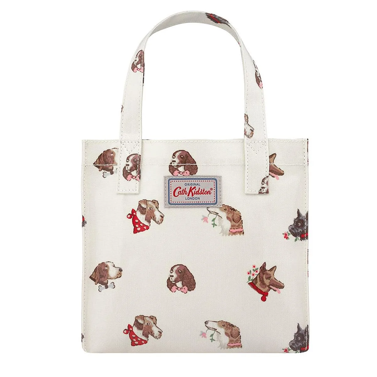 Cath Kidston Cath Kidston Small Bookbag Dog Portraits Warm Cream 21.5 x 20 x 9 cm — product photo