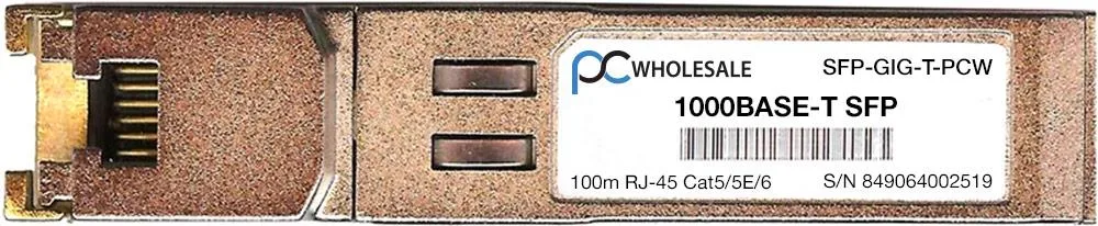 PC Wholesale PC Wholesale SFP-GIG-T 1000BASE-T SFP Transceiver — product photo