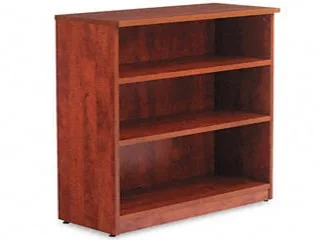 Alera Alera Valencia Series Bookcase Three-Shelf 31.75w 14d 39.38h Medium Cherry — product photo