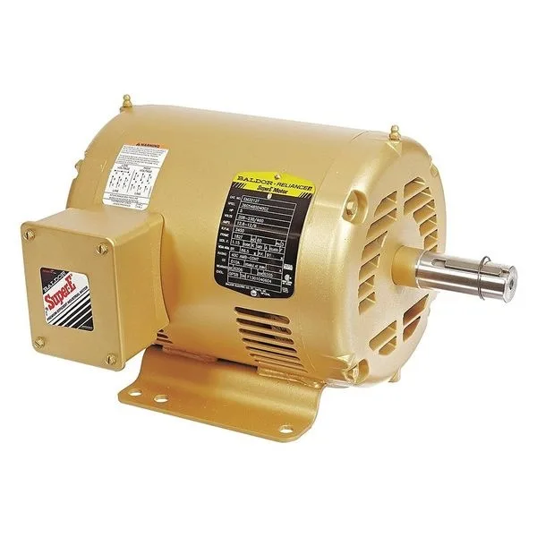 Baldor Electric Baldor Electric EM3212T AC Motor 5 HP 3450 RPM 182T ODP Fan Accessory — product photo