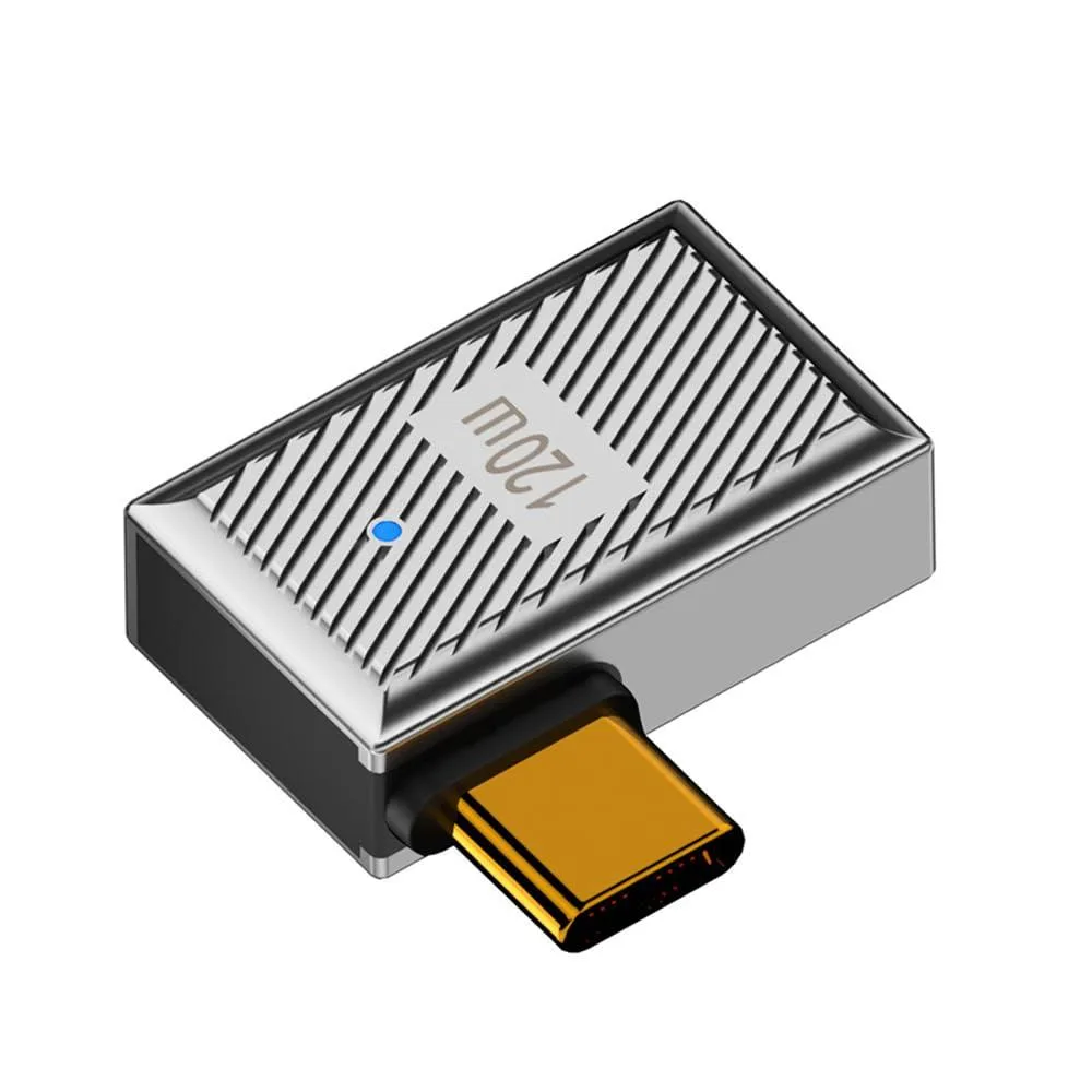 Fervit Fervit USB-C to USB 3.0 10Gbps 120W Angled Adapter Mecha Cyberpunk Style — product photo