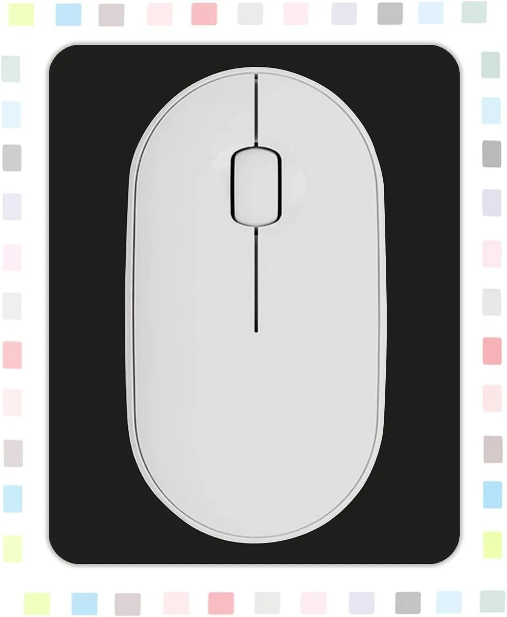 BAOFENG BAOFENG Mouse Pad Black 5X6 inches .14 thick .4 mm — product photo