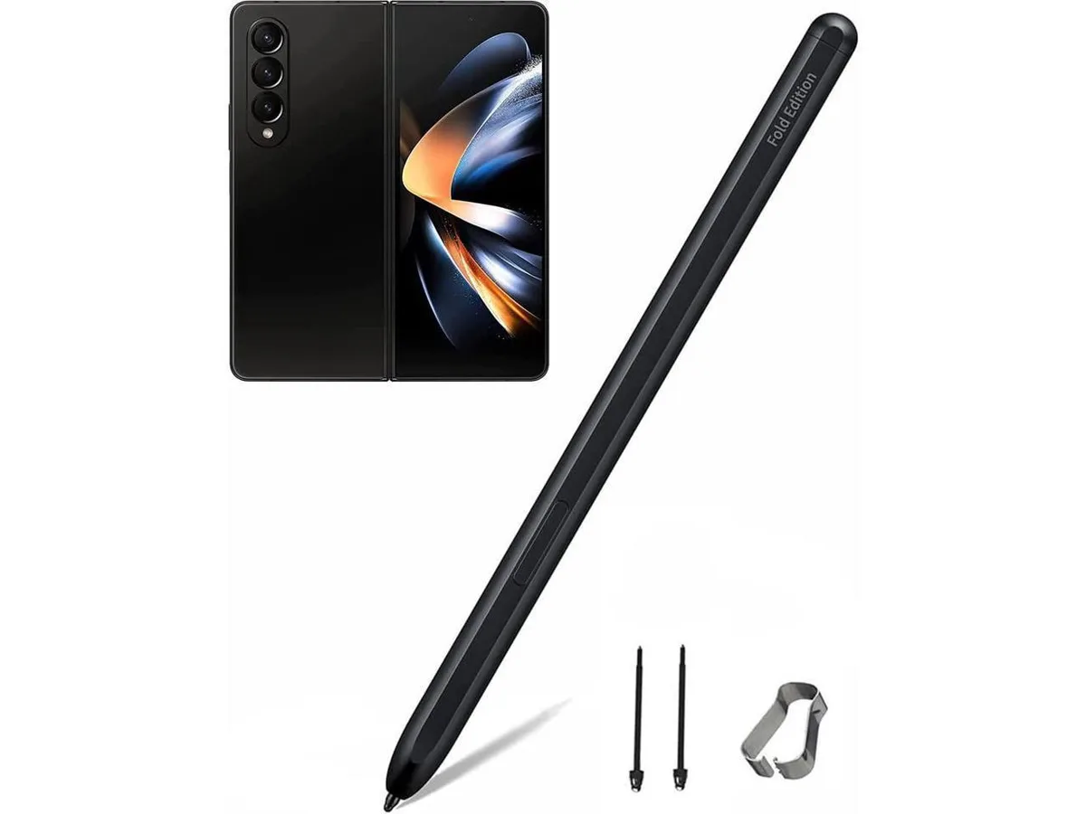 BONAEVER BONAEVER Stylus Pen for Galaxy Z Fold 4/3 Black 1.5mm 4096 levels — product photo