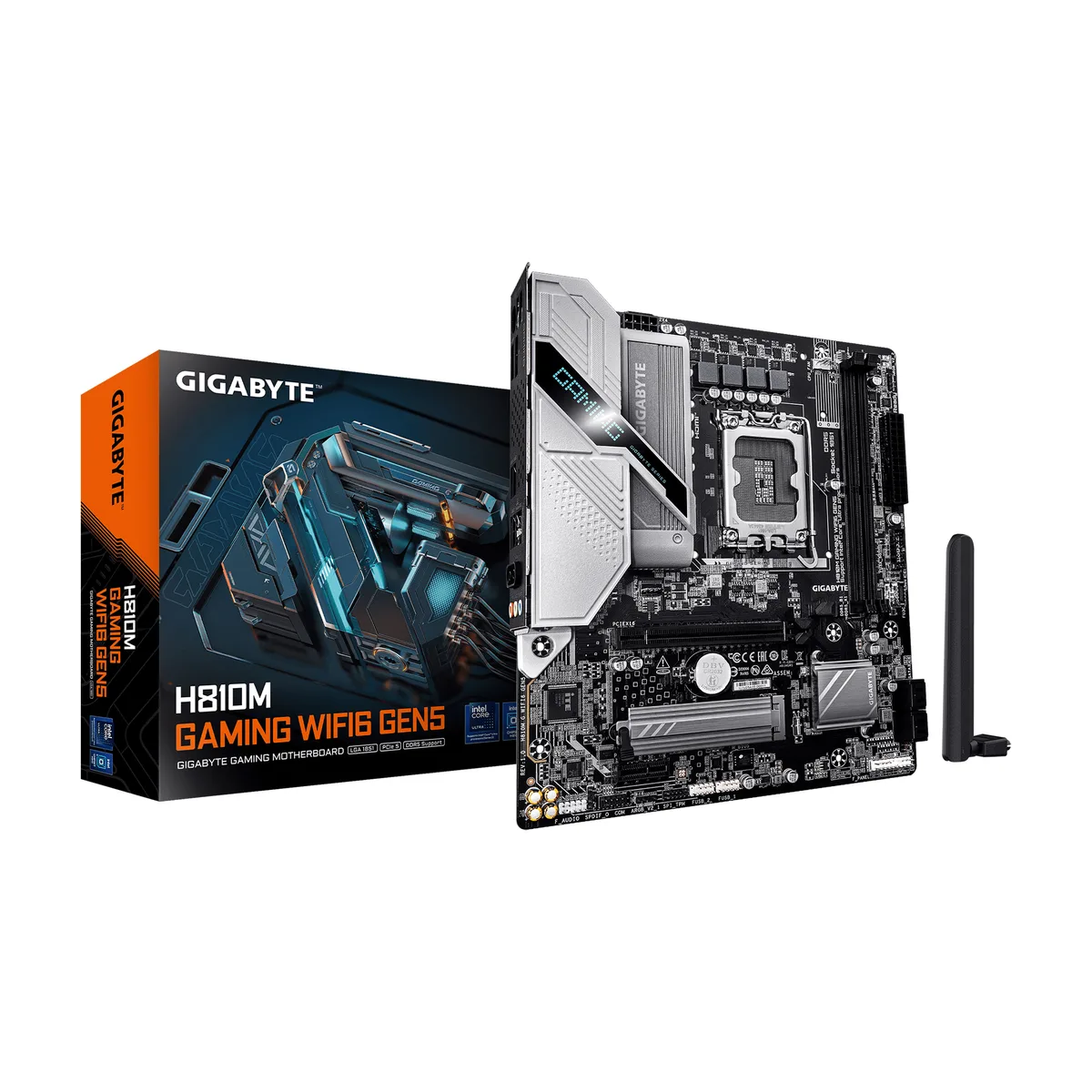 GIGABYTE GIGABYTE H810M G WIFI6 GEN5 Intel motherboard — product photo