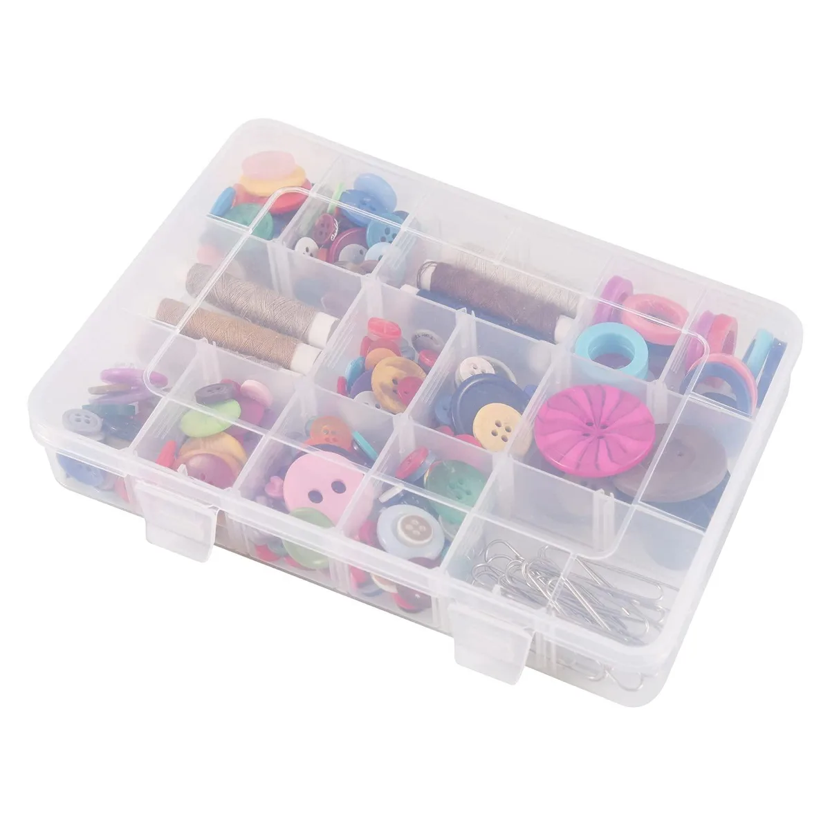 Toy Storage 18 Grids 15 Dividers 7.9 x 6.2 x 1.2 in — product photo