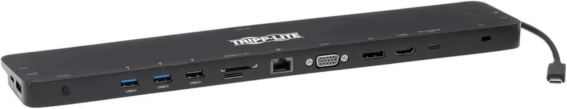 Tripp Lite Tripp Lite USB-C Dock Triple Display 4K 100W Bundle with MK270 Wireless Keyboard and Monitor Stand — product photo