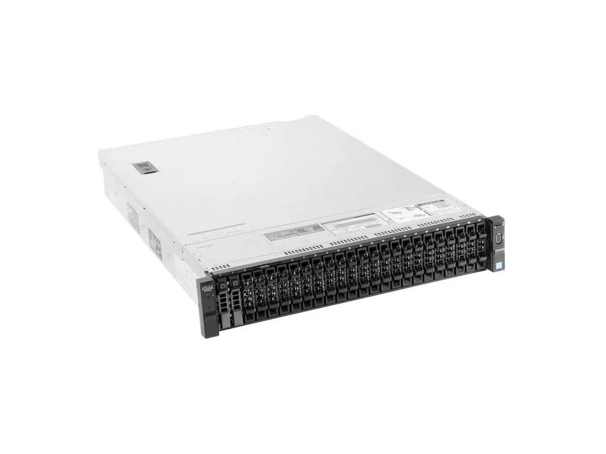 DELL DELL PowerEdge R730XD 24B 2x E5-2630 v3 64GB 8x 1.2TB SAS H730P FM487 — product photo