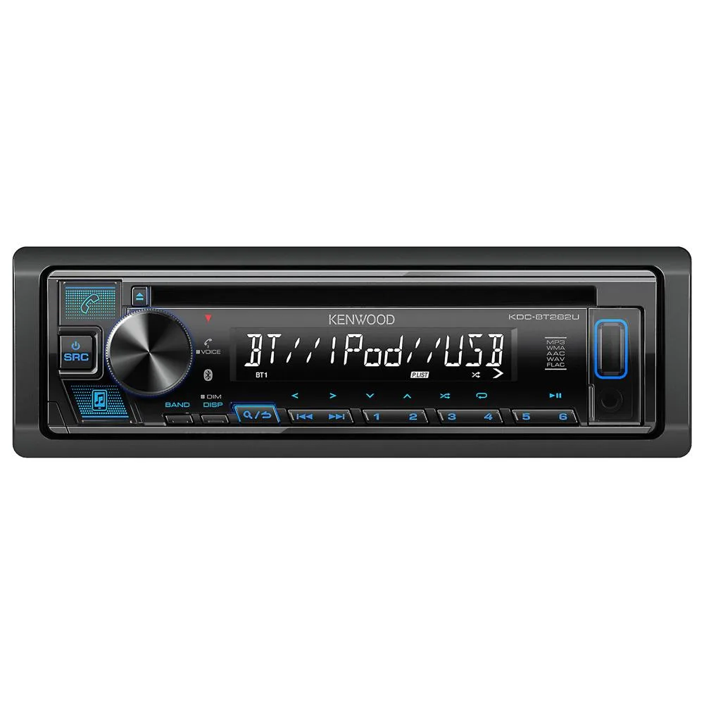 KENWOOD Kenwood KDC-BT282U CD Receiver 204 Segment Display Bluetooth — product photo
