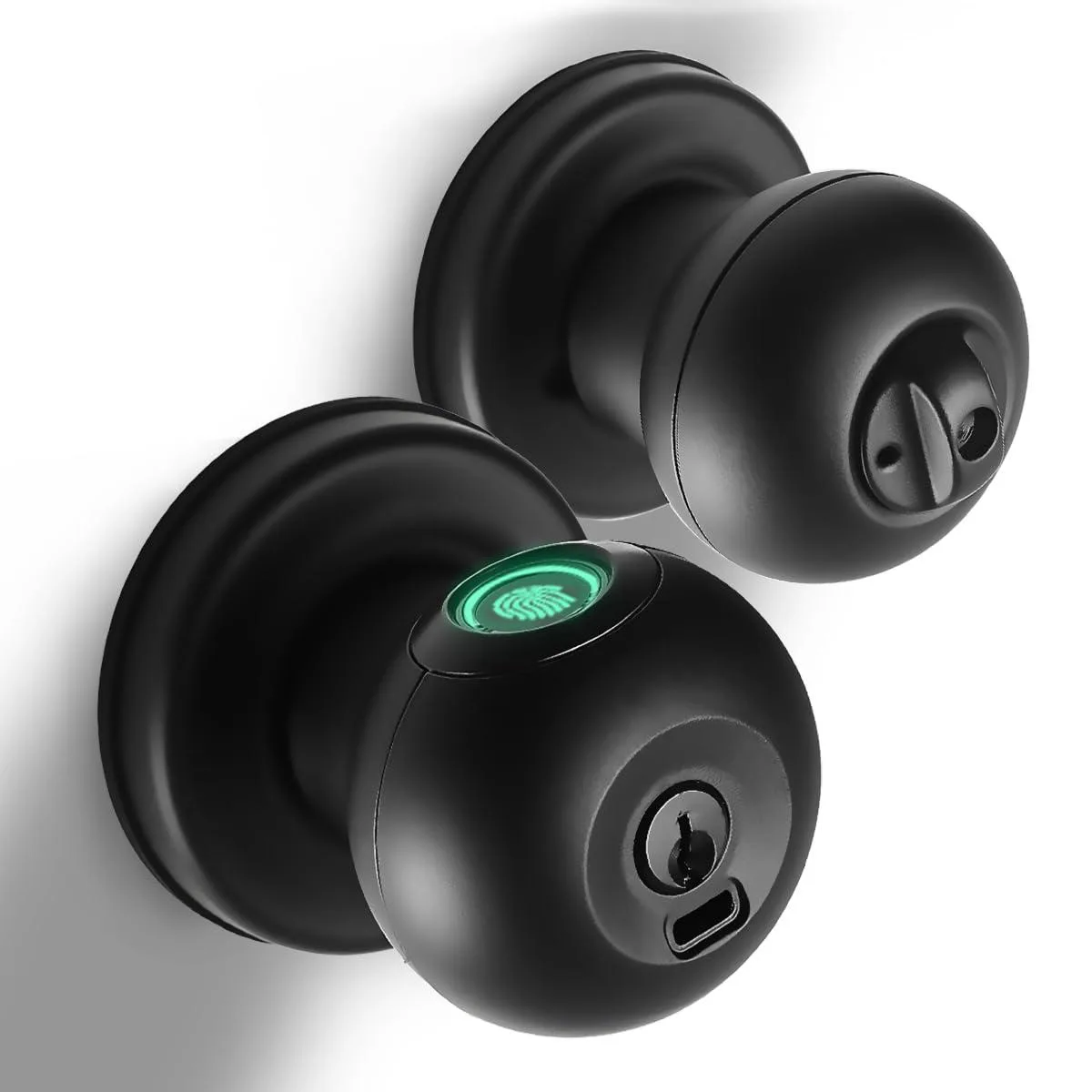 Awair YL-98JA-Black Smart Door Lock Fingerprint Keyless 50 Users 0.3s 360° Sensor — product photo