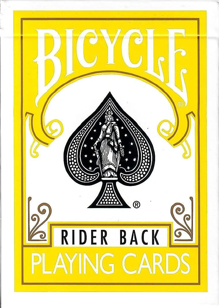  Worry Free Gadgets Bicycle Rider Back Yellow Deck 10 2026 — product photo