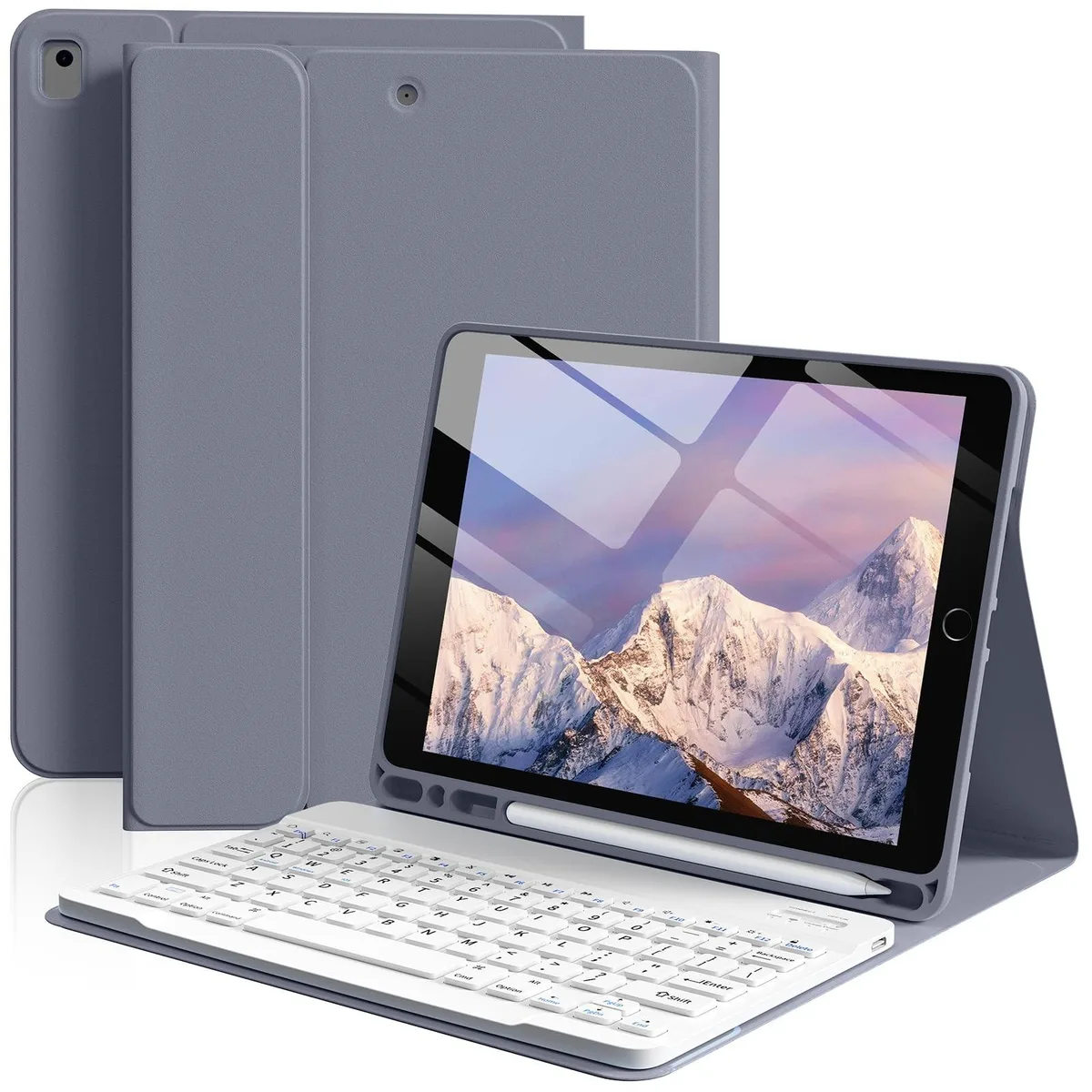 Barrow Mods Barrow Mods Keyboard Case 10.2/10.5 Purple Gray 2 in 1 accessory — product photo