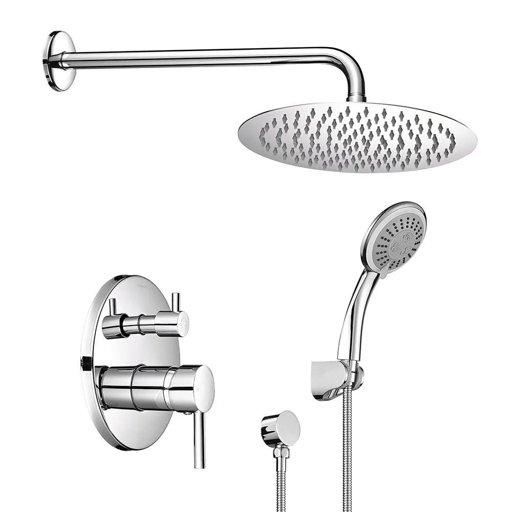 Yescom USA, Inc. Yescom USA, Inc. W81FCS002-10IN2Y-CH 10" bath faucet — product photo