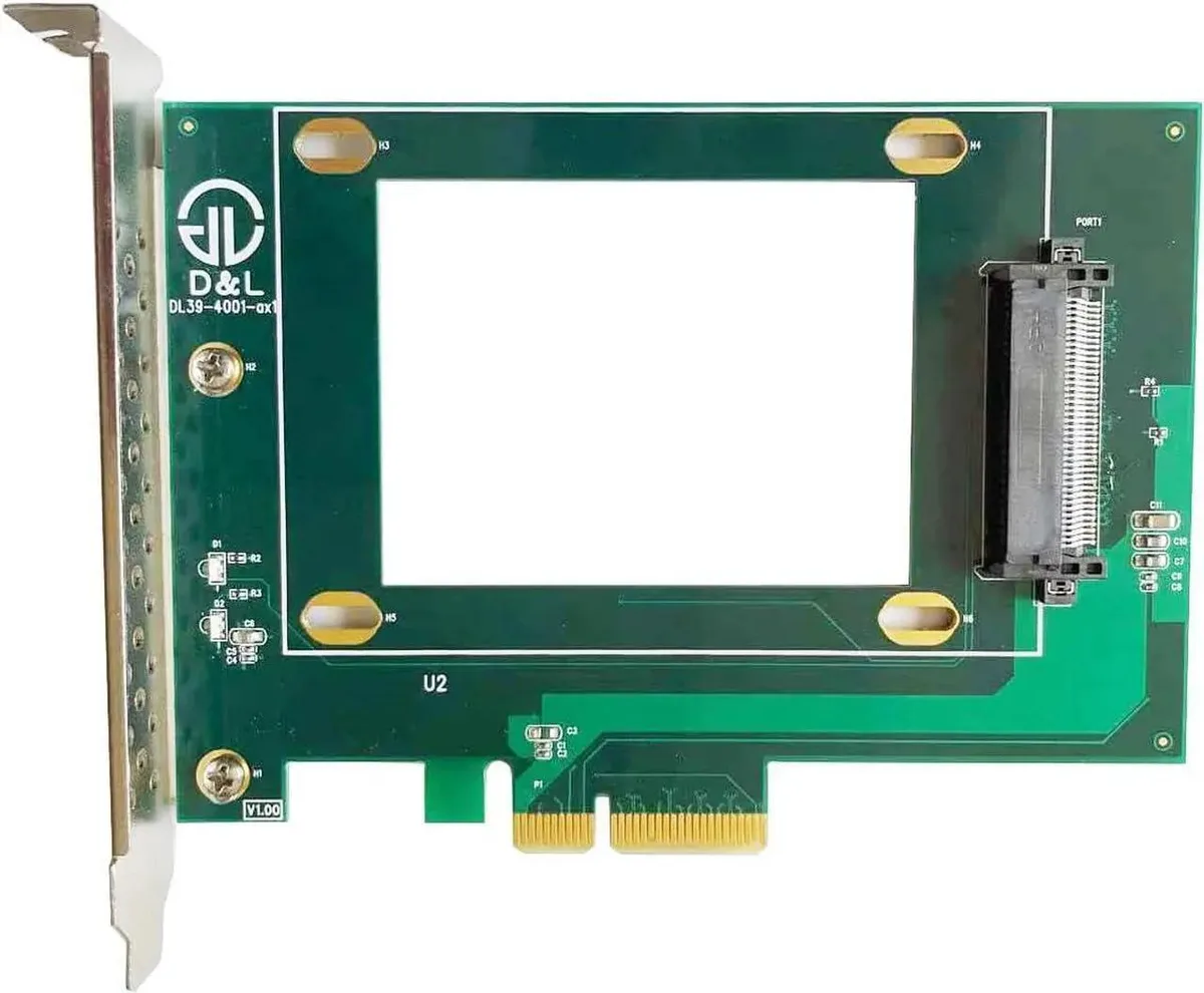 SMUGDESK SMUGDESK PCIe 4X to U.2 NVMe Adapter Card SFF-8639 2.5 — product photo