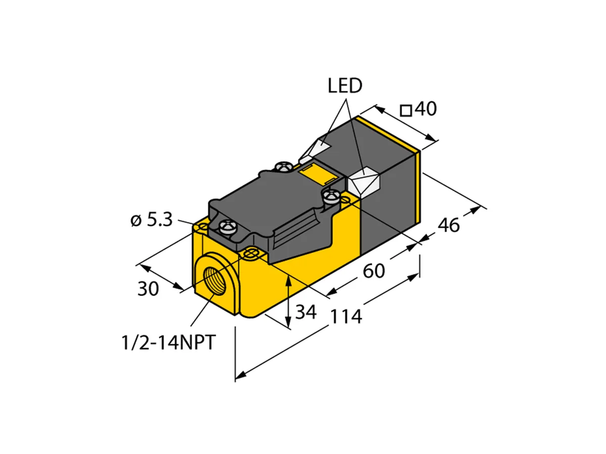 Turck Turck BI15-CP40-FDZ30X2/S100 inductive sensor 42241 — product photo