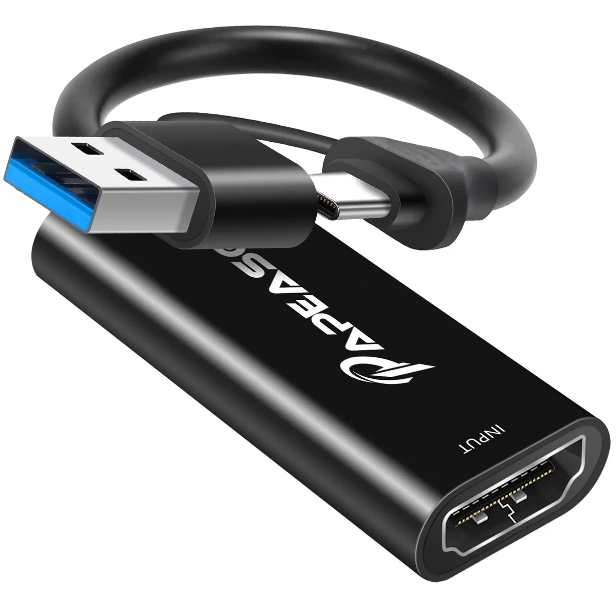 KEHIPI KEHIPI Capture Card HDMI to USB/Type-C 1080P 60FPS — product photo