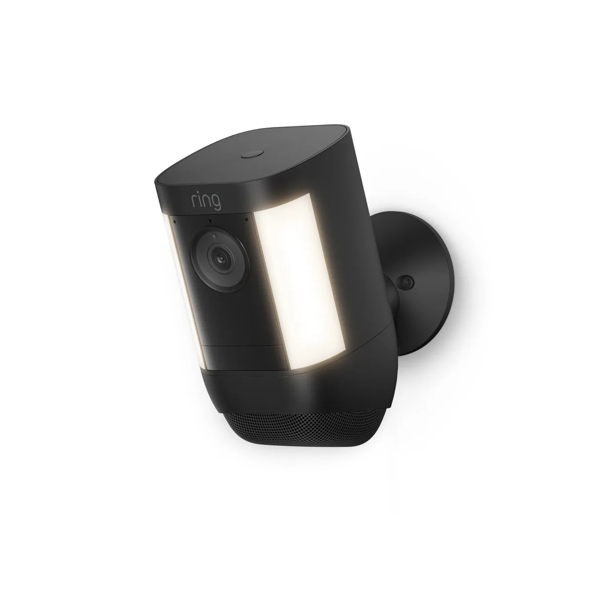 Ring Ring Spotlight Cam Pro Outdoor Wireless 1080p Battery Surveillance Security System - Black — product photo