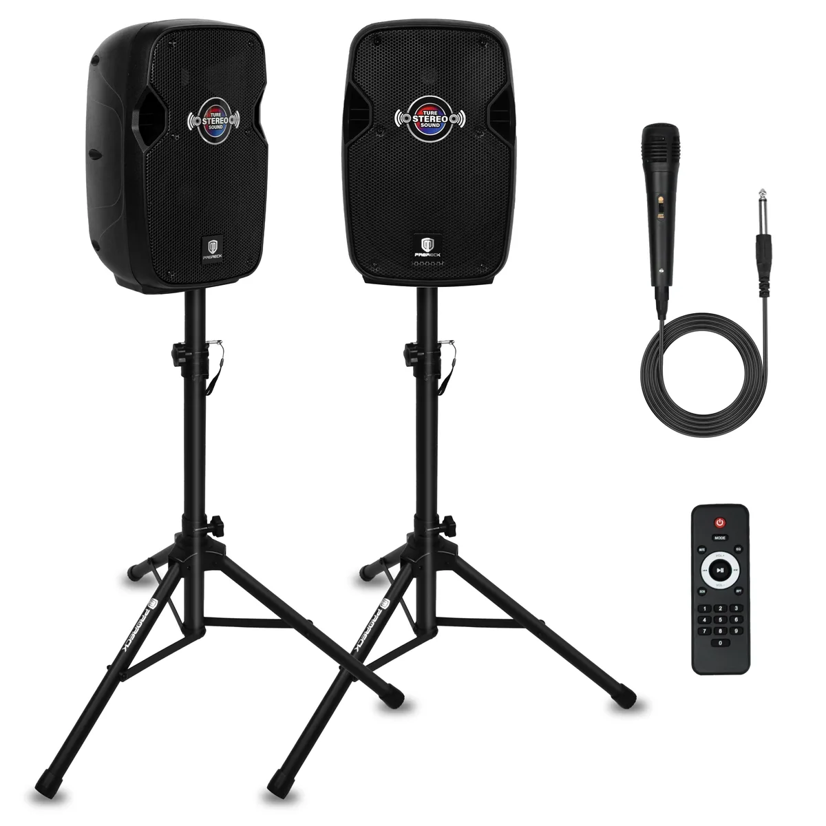 PRORECK PRORECK Impact 8 8-Inch 600W Bluetooth 5.0 PA Speaker System — product photo