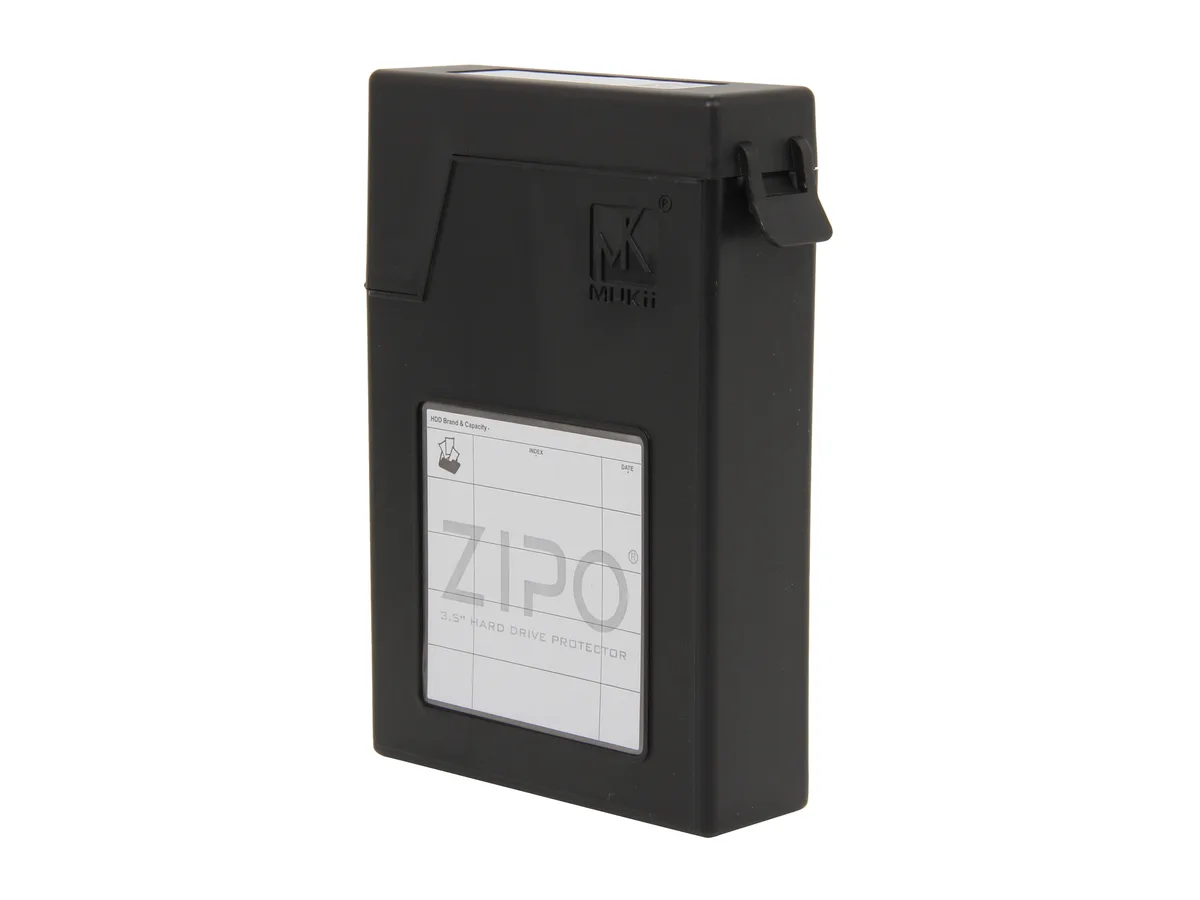 MUKii Technology INC. MUKii Technology INC. ZIO-P010-BK 3.5" HDD Protector Black — product photo