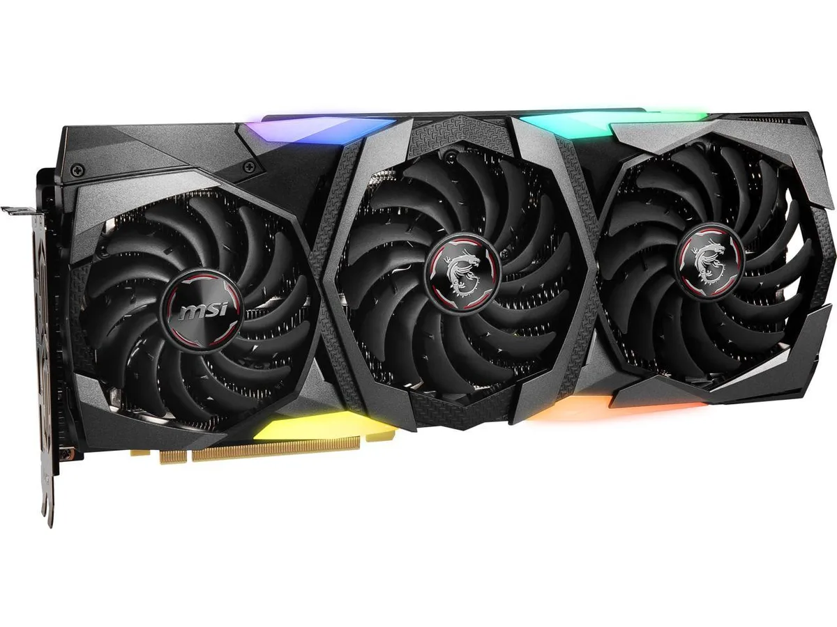 MSI MSI GeForce RTX 2070 SUPER GAMING X TRIO 8GB graphics card — product photo