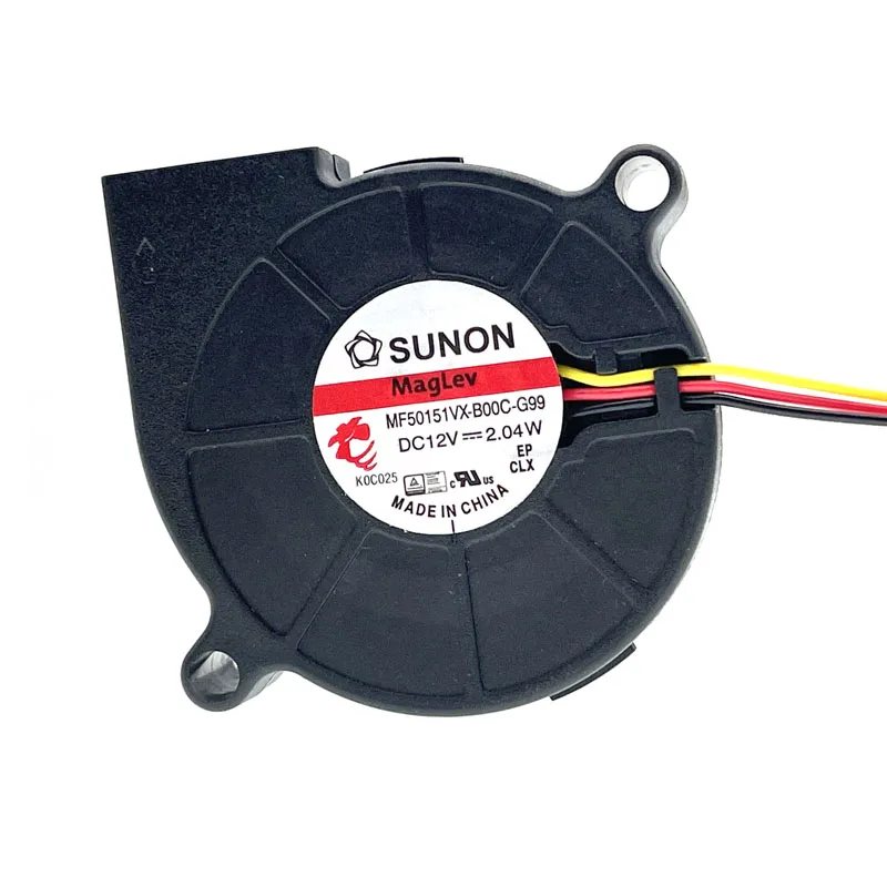 SXDOOL SXDOOL MF5015VX-B00C-A99 50x15mm 12V 2.04W 6000RPM 42.2dBA Maglev case fan — product photo
