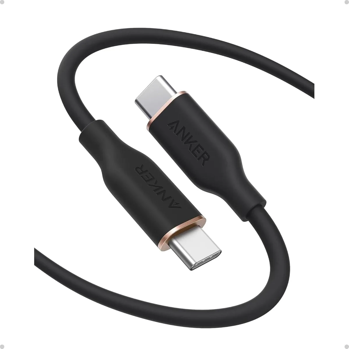 Anker Anker A8553 USB-C Cable 240W 6 ft Black — product photo