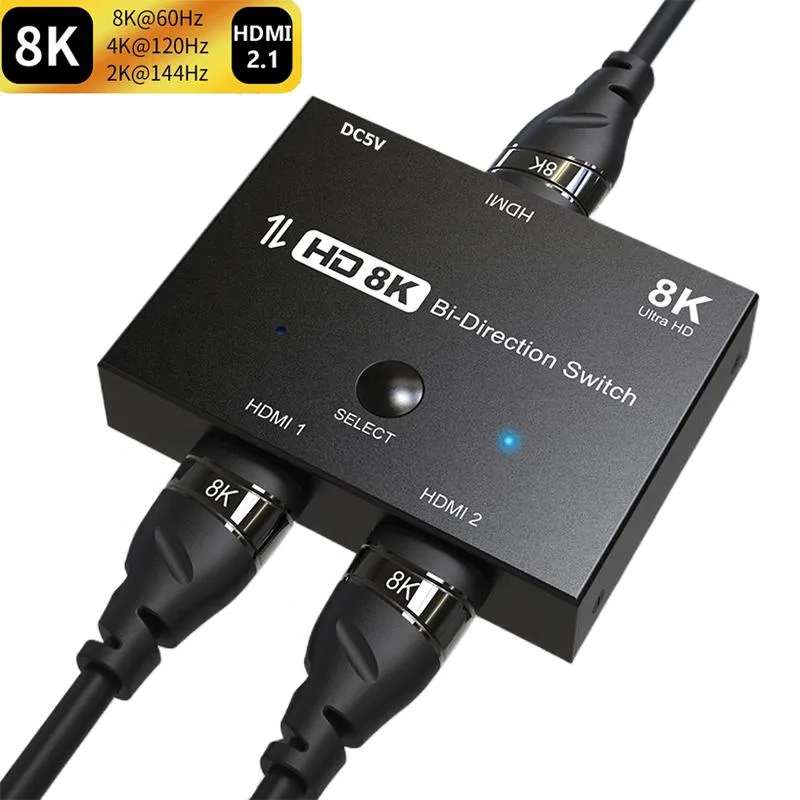 ESTONE ESTONE F0301 HDMI 2.1 switch/splitter 8K 60Hz 4K 120Hz — product photo