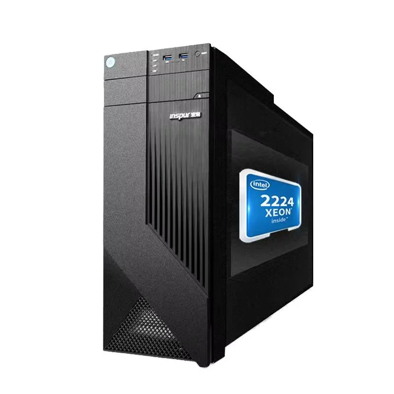 Inspur Inspur NP3020M7 barebone server E-2314 16GB DDR4 3200 4TB SATA 4-port Gigabit DVDRW keyboard mouse 300W — product photo
