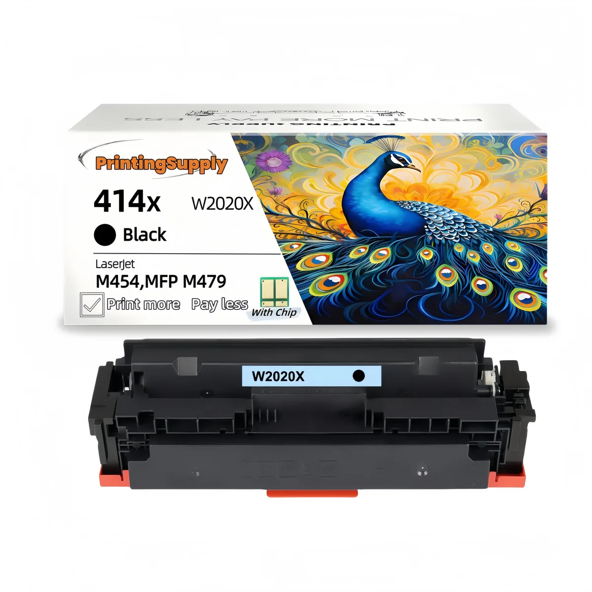 Ninestar Technology Ninestar Technology High-Yield Black Toner Cartridge 7500 Pages for HP 414X W2020X — product photo