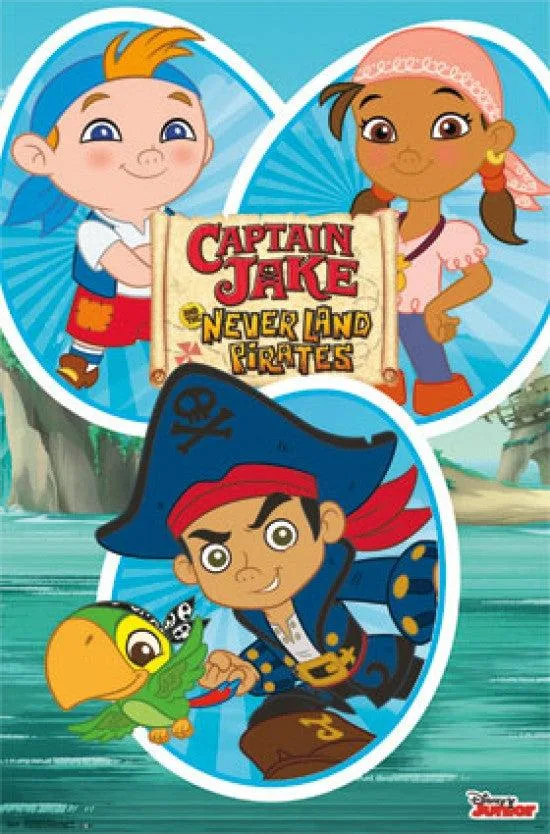 Disney Captain Jake group poster print 24 x 36 inches