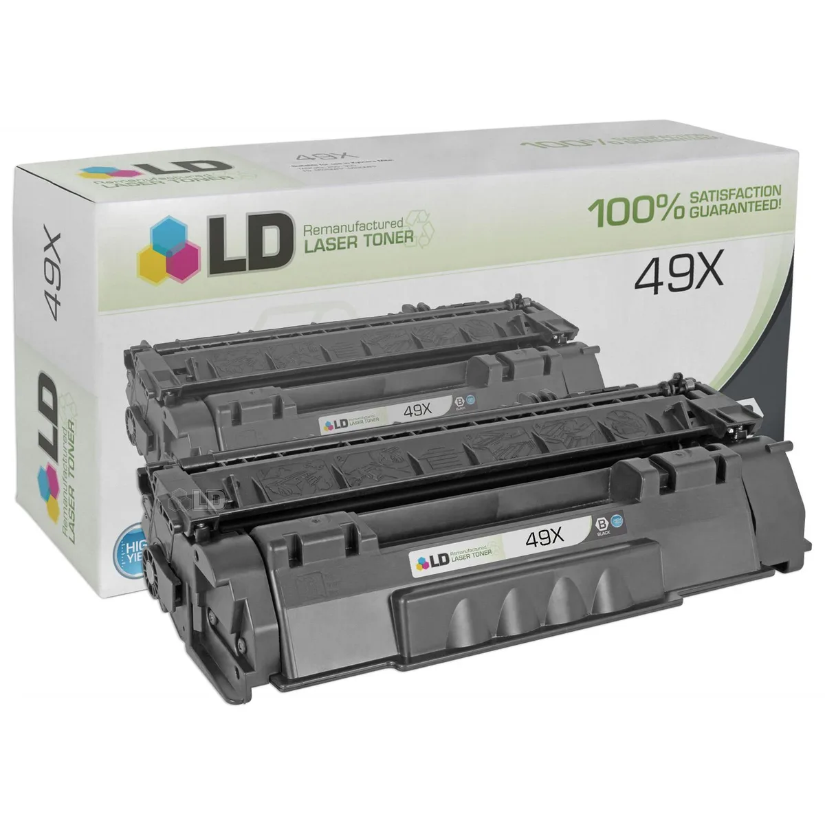LD Products LD Products Q5949X (HP 49X) High-Yield Black Toner Cartridge — product photo
