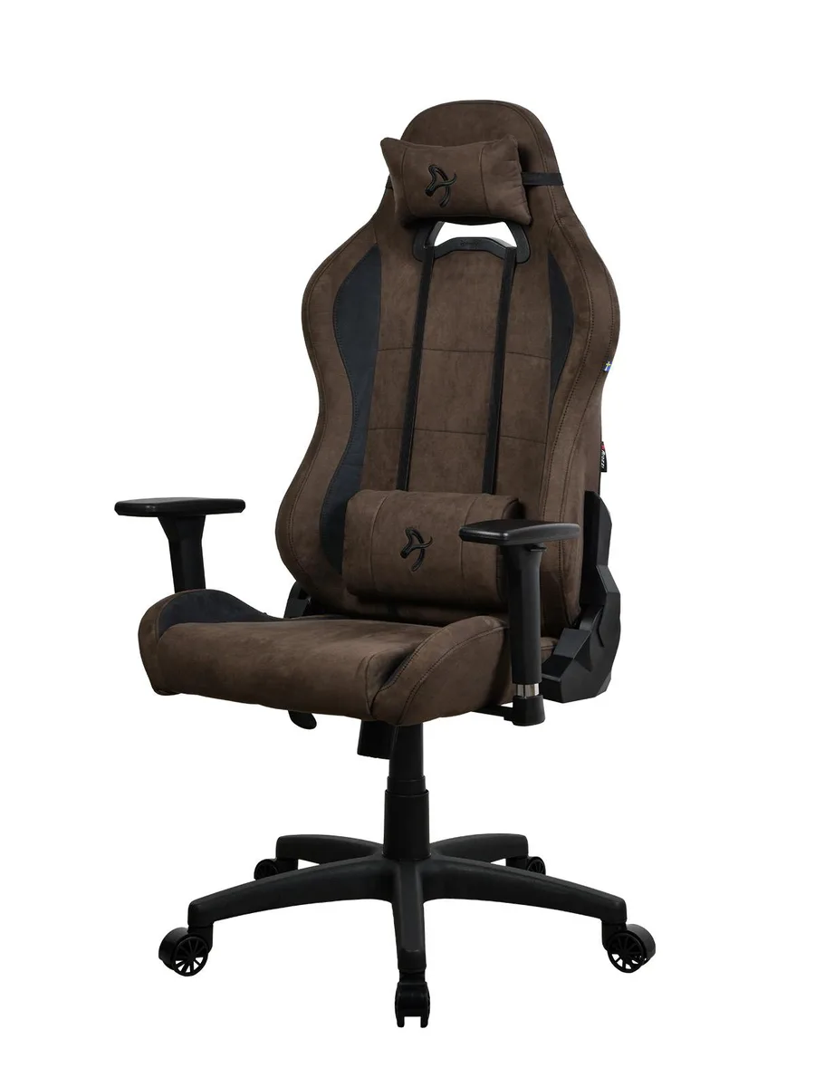 Arozzi Arozzi Torretta SuperSoft Fabric Gaming Chair Brown — product photo