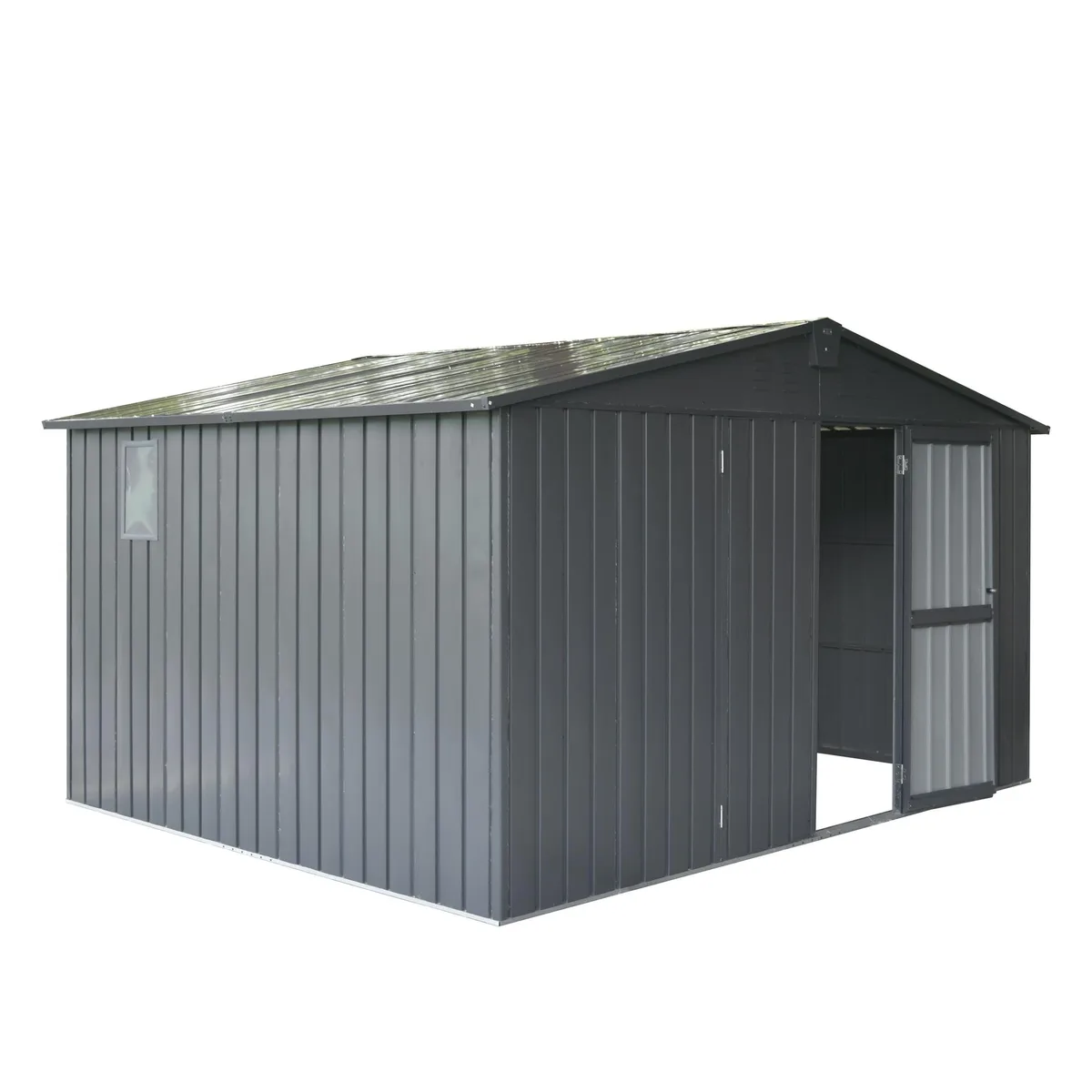 tuphen tuphen Trellis 11'x9' Dark Gray Metal Frame 630 cu ft — product photo