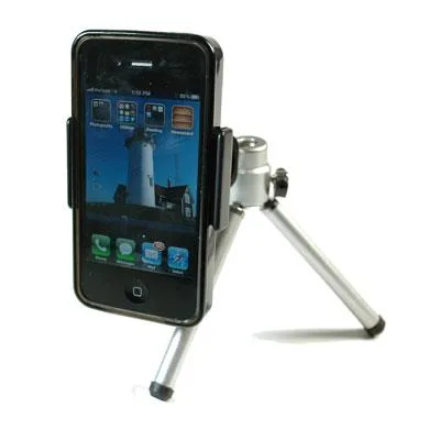 Dot Line Corp. Dot Line Corp. "The Shark" Smartphone Clip with Mini Tripod — product photo