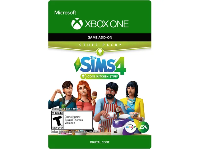 Electronic Arts Electronic Arts 7D4-00230 The Sims 4 Cool Kitchen Stuff DLC downloadable game — product photo