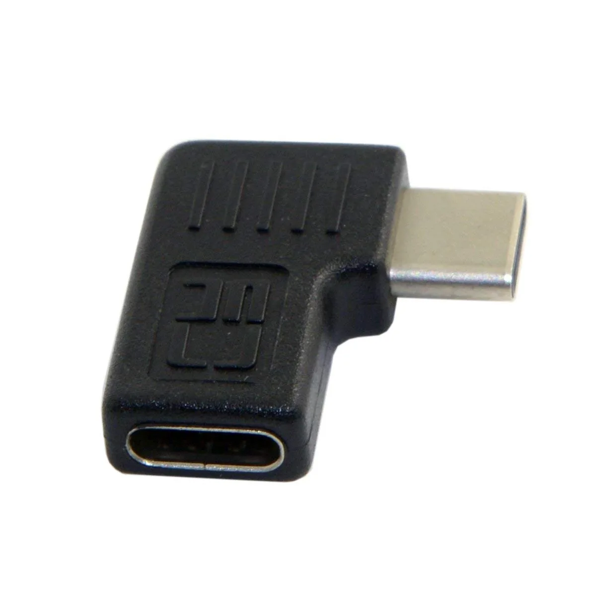 TeKit TeKit Right &amp; Left Angled 90° USB-C 3.1 Male-Female Adapter — product photo