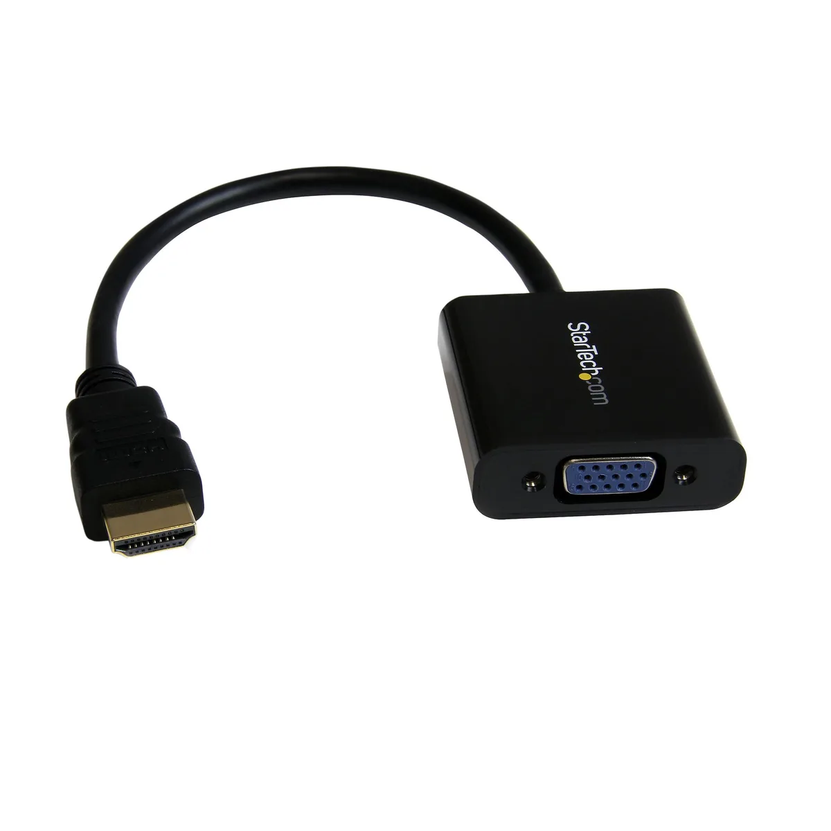 STARTECH STARTECH HD2VGAE2 HDMI to VGA adapter 1920x1080 60Hz black — product photo