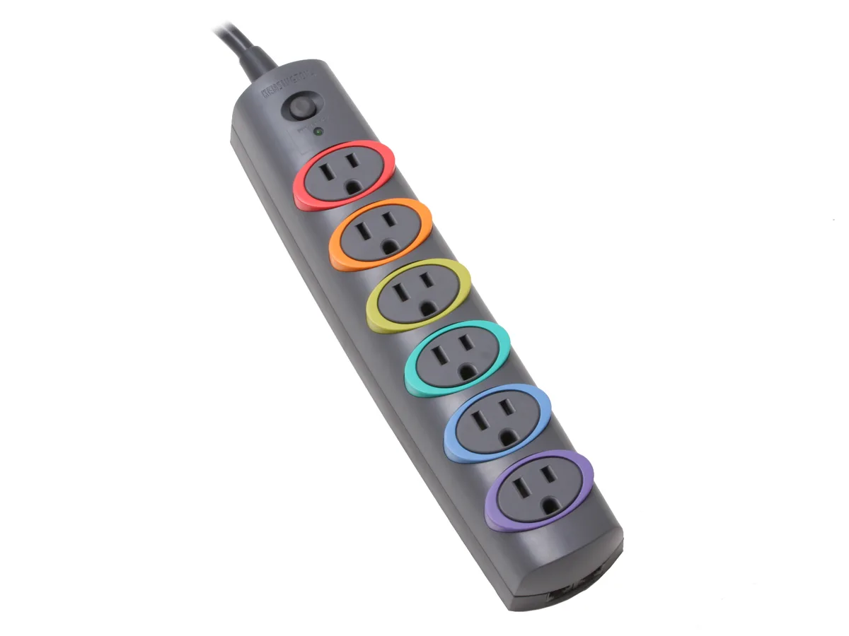 Kensington Kensington K62146NA 6-Outlet 6 ft 670 J Surge Protector — product photo