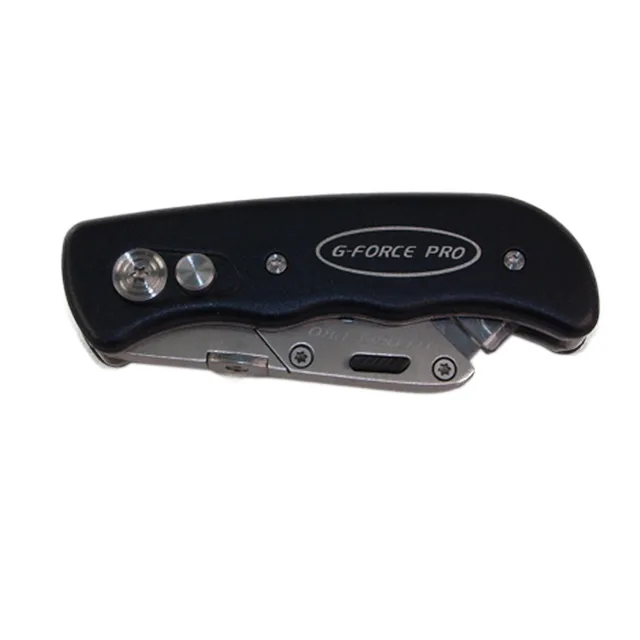 G-FORCE G-FORCE 24214 Folding Utility Knife With Belt Clip Push Button Carrying Case — product photo