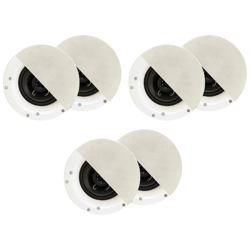 Goldwood Sound, Inc. Goldwood Sound R192 Frameless In-Ceiling 6-Pack Home Audio Speaker — product photo