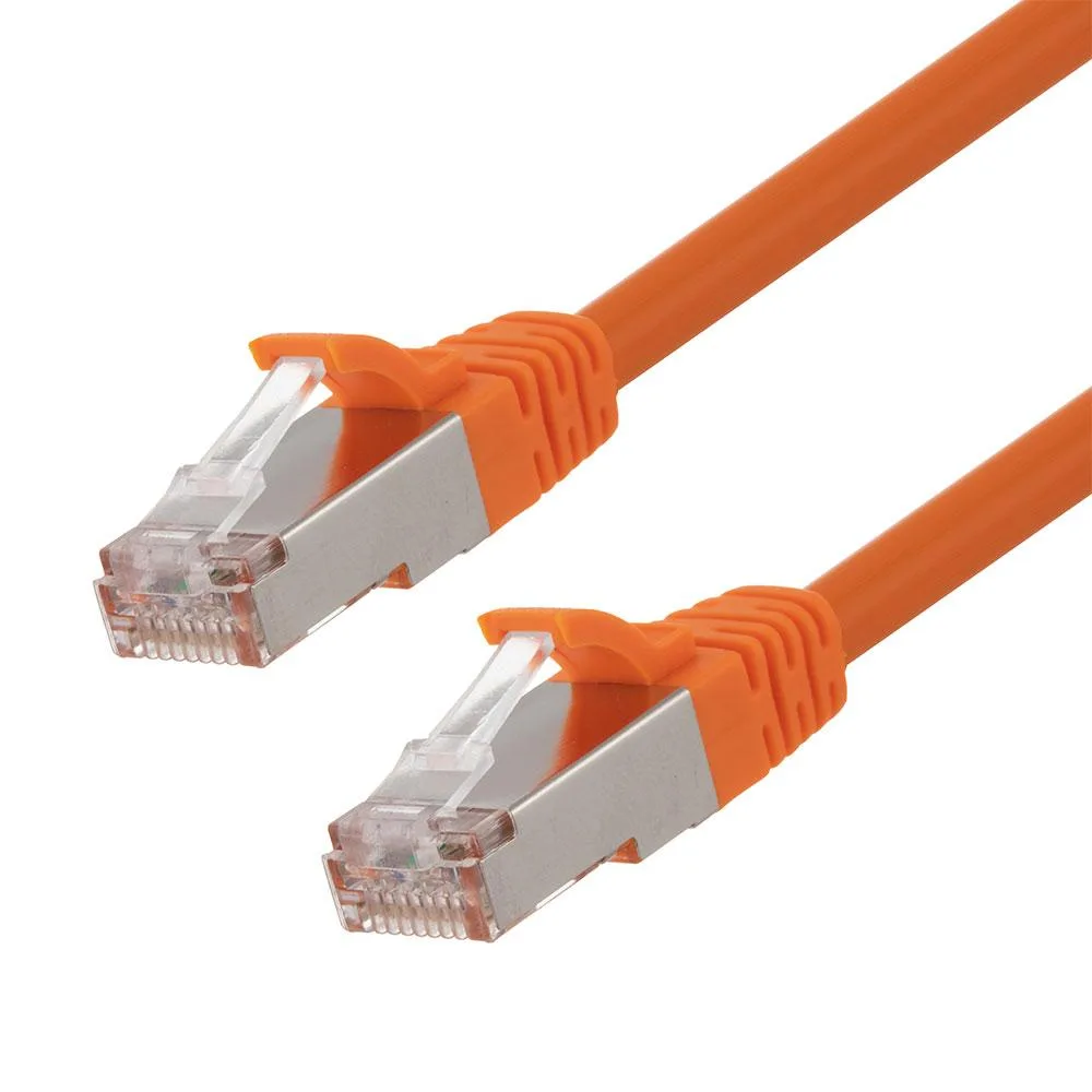 NavePoint NavePoint CAT6 F/UTP 26AWG 1 Ft 5 pack Orange — product photo